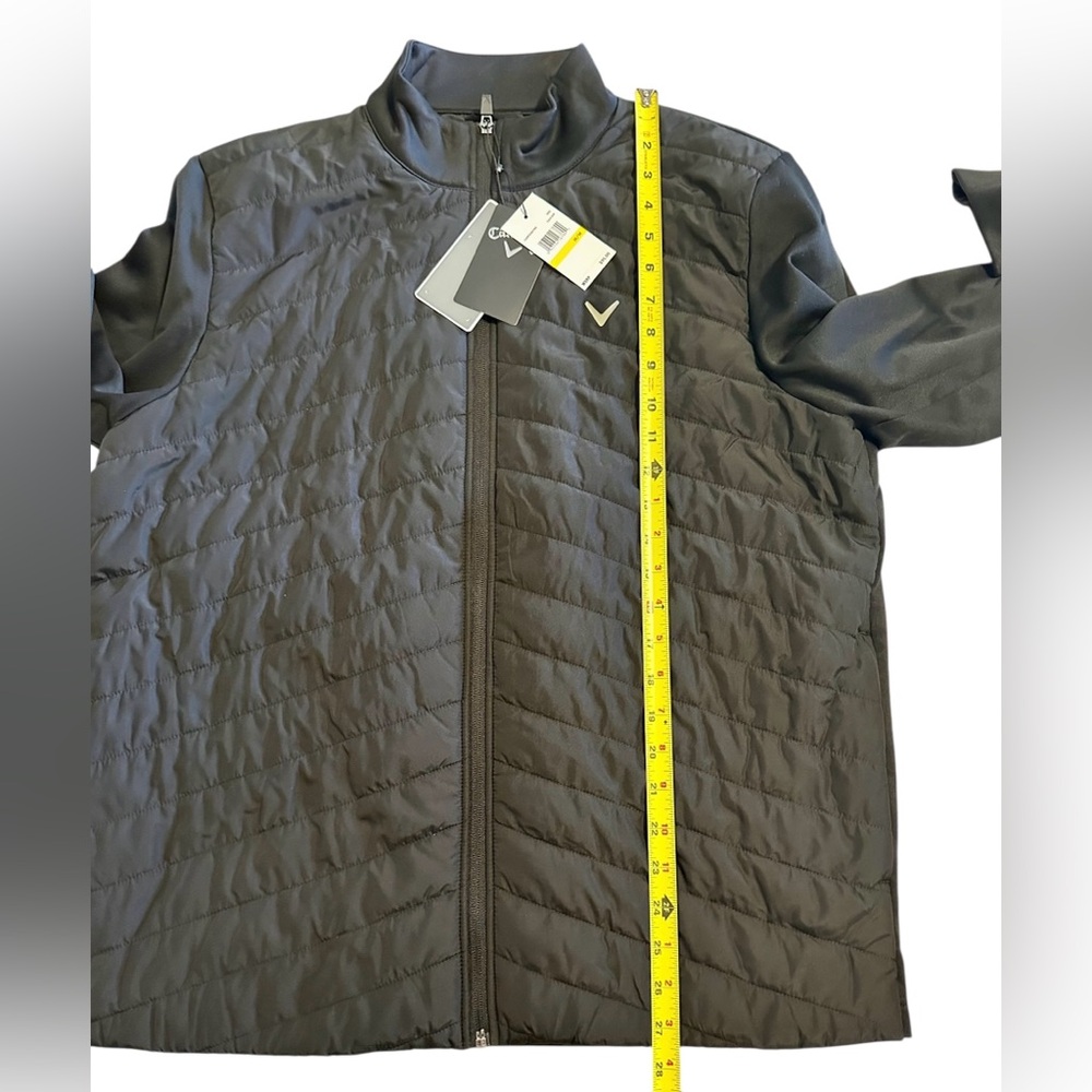 Callaway Men's Quilted Puffer Full Zip Golf Jacket Size M - NWT - Picture 11 of 12